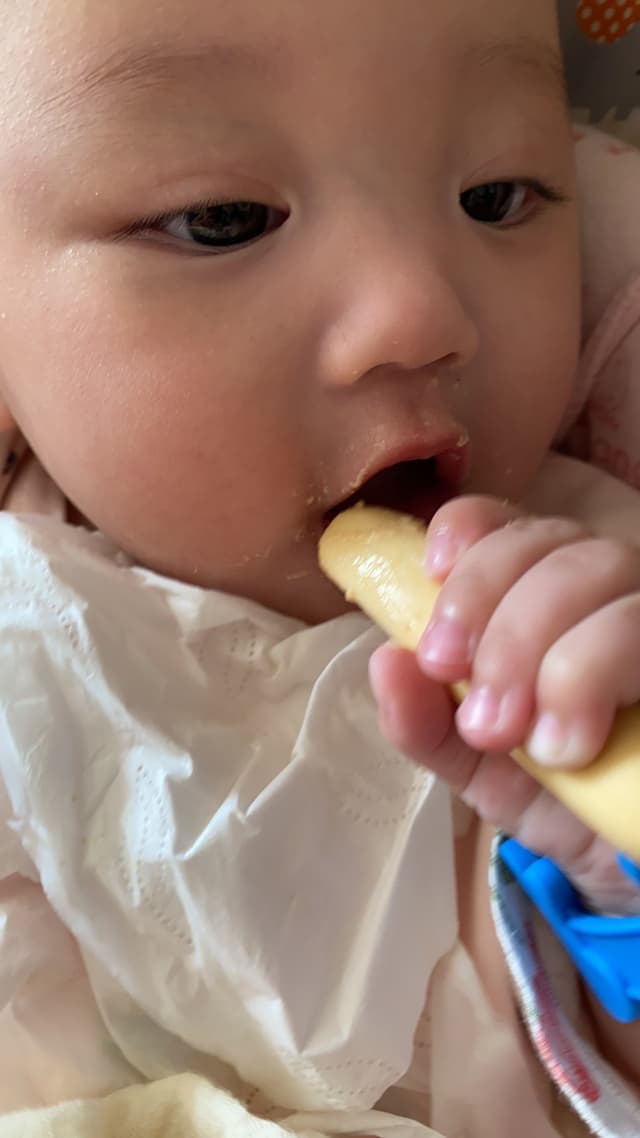 第一次吃磨牙棒