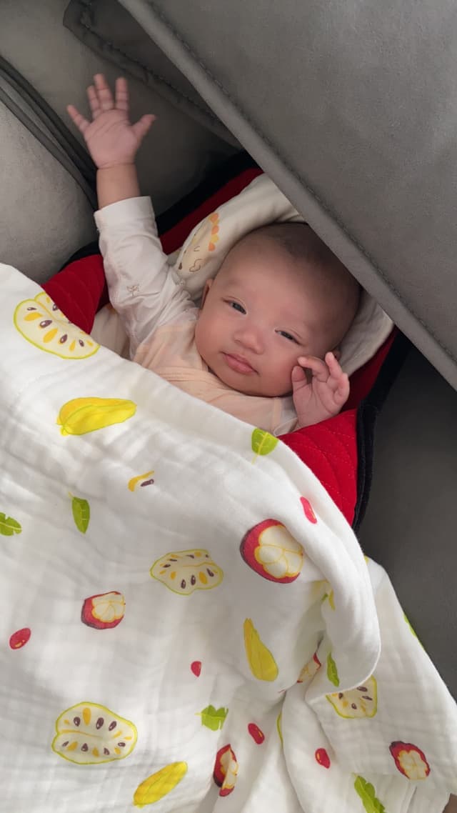 伸个懒腰，真舒服