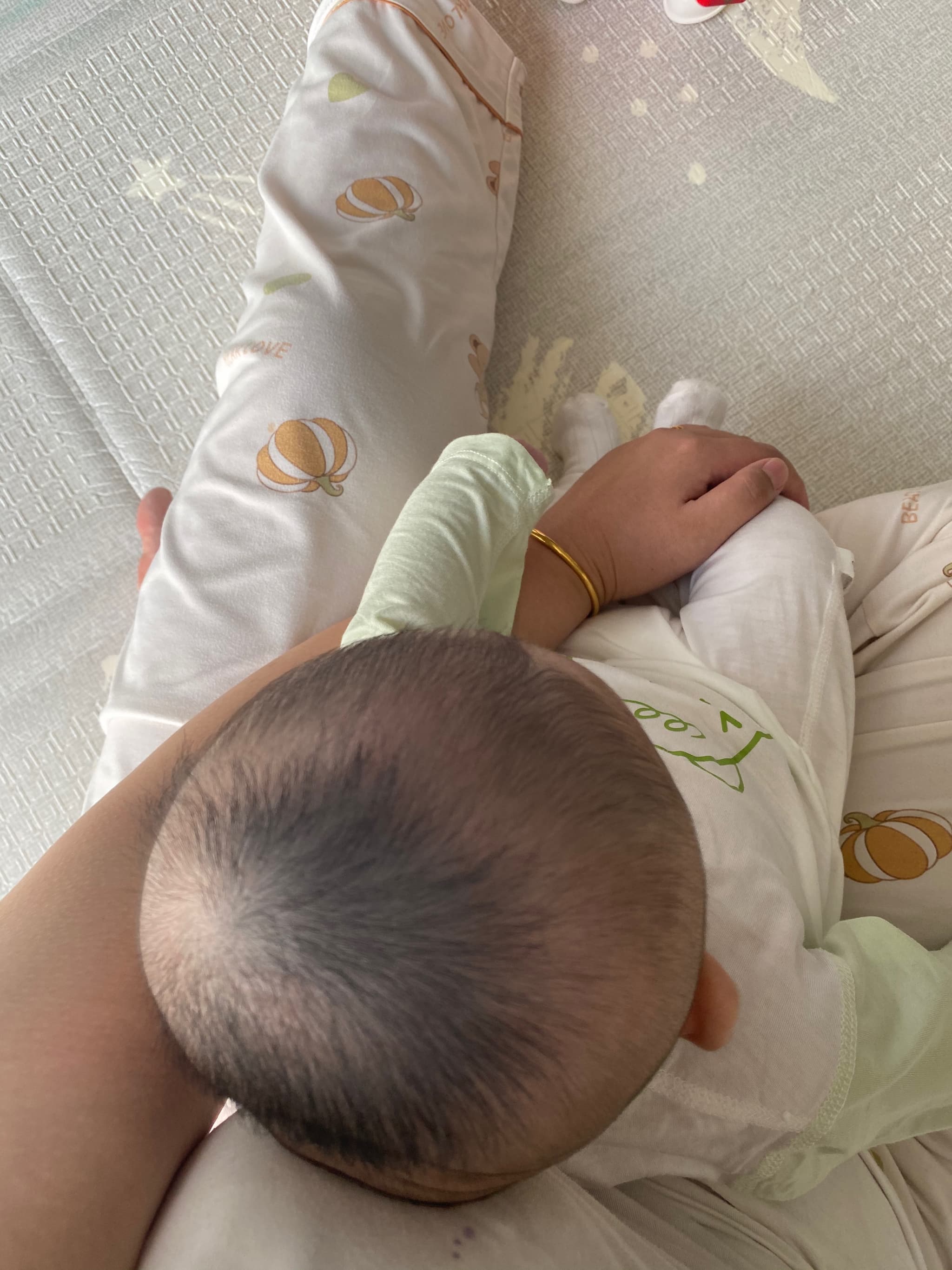 我这头发让我妈有点嫌弃，一嘬毛发