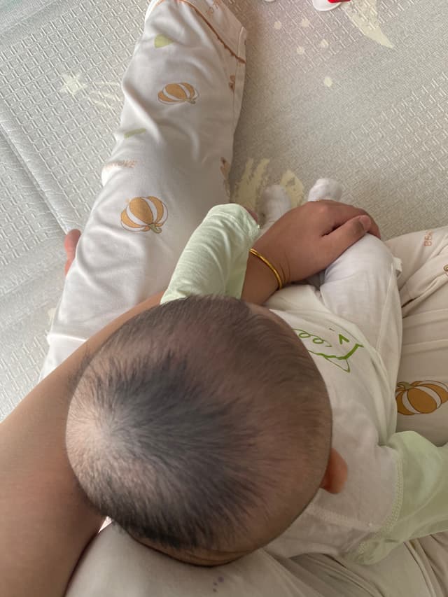 我这头发让我妈有点嫌弃，一嘬毛发